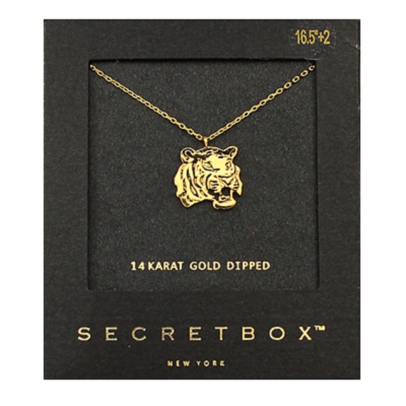 Tiger Gold Dipped Necklace - Picture 1 of 1